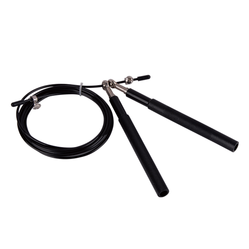 CABLE JUMP ROPE WITH ALUMINUM HANDLE